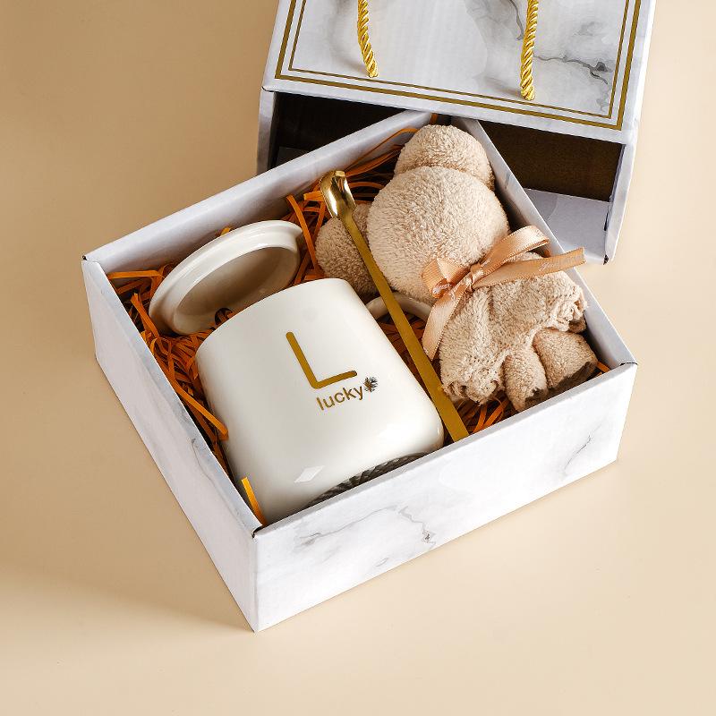 55° Temperature-Regulating Ceramic Coffee Mug Gift Set
