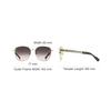 Gucci Metal Square Sunglasses Women Sunglasses GG1146SK-001