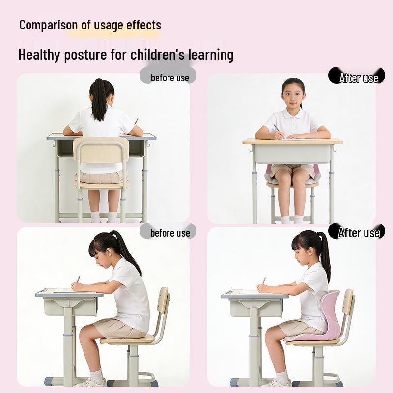 Ergonomic Lumbar Support Seat Cushion for Long Sitting in Office