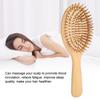 Solid Wood Hair Massage Comb Anti Static Hairbrush Portable Scalp Massage Comb