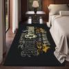 Tattoo Shop Floor Mat INS Style Soft Bedroom Floor House Laundry Room Mat Anti-skid Bedside Area Rugs