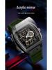 Sanda Trendy Multifunctional Sports Watch with Countdown, Snooze & Luminous Waterproof Features for Students - Model 3397