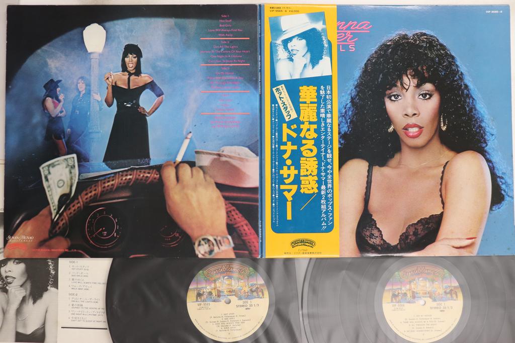 LP Record DONNA SUMMER - Bad Girls VIP95656 CASABLANCA 1979 Japan Obi Soul/Funk Used