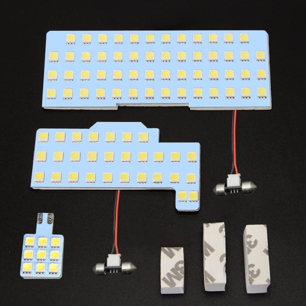 Spacia LED Interior Lighting for Suzuki Spacia and Mazda Alea Wagon LED Interior Lighting for Hybrid and G Grade Set with Bulbs for Easy Includes