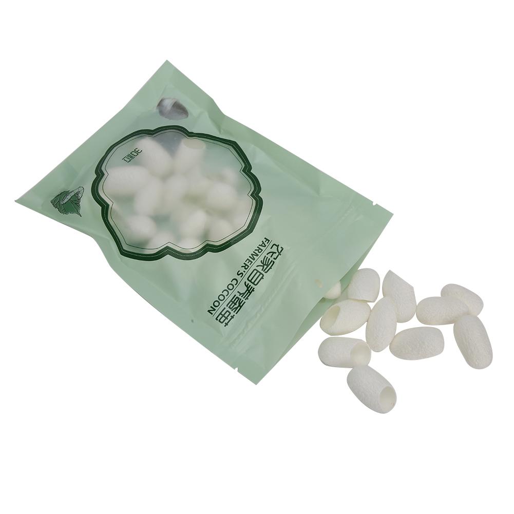 

30 шт., чистка лица, коконы из натурального шелка, удаление черных точек, отшелушивающие шарики тутового шелкопряда