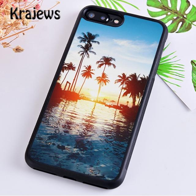 Aloha Hawaii Hawaiian Beach Palms For iPhone 17 Air 16 Phone Case Cover 15 14 Plus 12 13 Pro Max Fundas