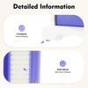 Butterfly Jewelry Box Organizer with Rotating Hook, 4 Drawers Glass Door Wall Mirror, Large Capacity MDF Storage Cabinet