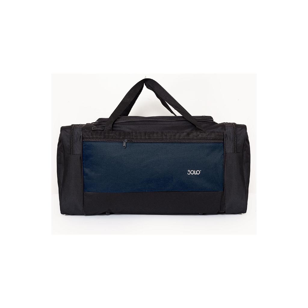 Schwarze, weinrote King-Size-Reisetasche, 75 cm