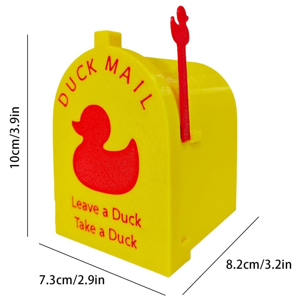 Mailbox Magnet Cruising Duck Refrigerator Magnet Strong Adhesive Funny Magnet Removable Magnetic Stickers for Fridge Garage Door