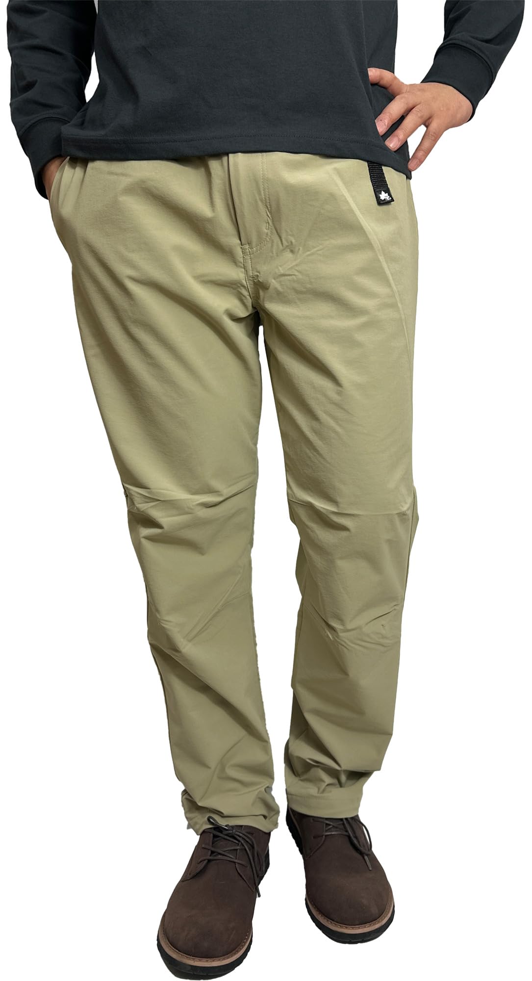 

Штани для скелелазіння чоловічі Logo Spark, M, L, LL (JP, Алфавіт, LL, Бежевий)