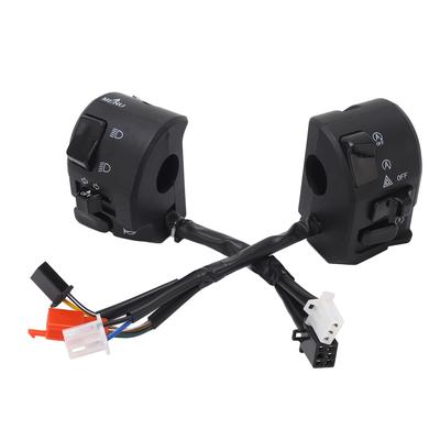 Motorcycle Handlebar Switch 78inch Light Trumpet Universal Handlebar Switch Replacement for NVX