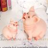 Decoration Ornament Pig Shaped Birthday Gift Pig Statues Money Box Coins Storage Box Piggy Bank