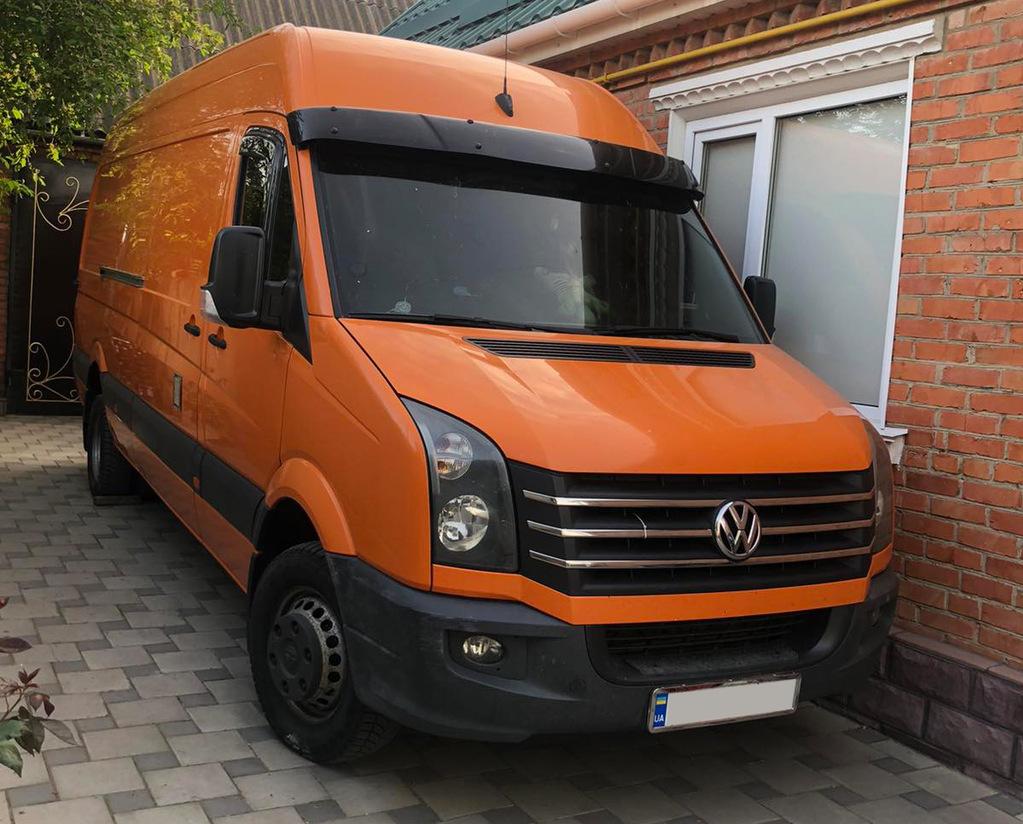 

Накладки на решетку 2011-2017 Carmos - Турецкая сталь для Volkswagen Crafter