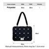 Bow Embroidered Laptop Handbag 13 14 15 15.6 16 Inch Portable Shoulder Handbag Fashion Ipad Protective Case Bag for Women