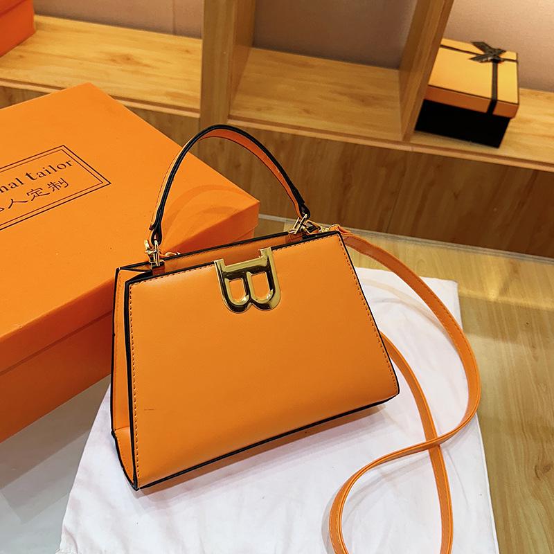 

Женская сумка через плечо Kelly 2025 - Элегантная, вместительная сумочка для работы и поездок оранжевый