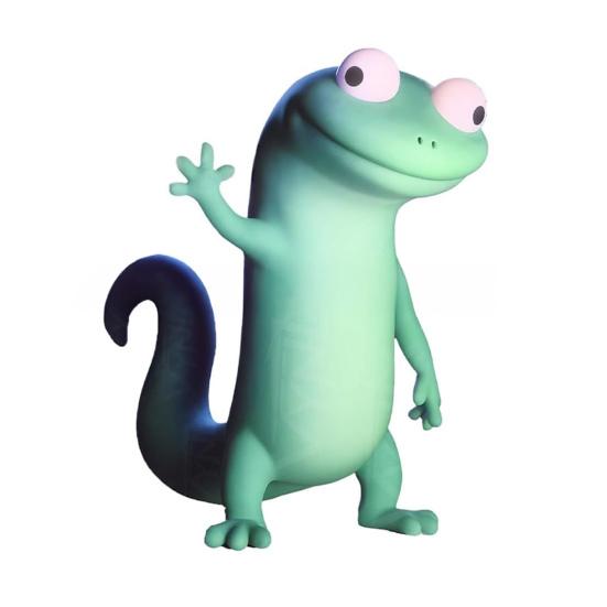 1/2/3/4/5/6/9/10/15Pcs Car Stickers Waterproof UV Resistant Strong Stickiness Self Adhesive Colorful Lizard Stickers Funny Decals