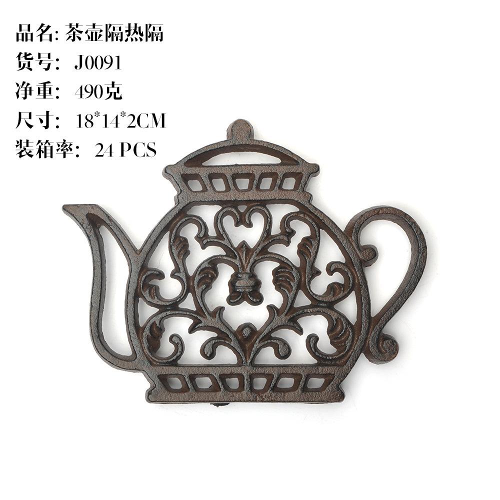 Cast Iron Animal Trivet-Decorative Coaster for Kitchen Counter  Dining Table Vintage Fashioned,Farmhouse,Rustic,Artisan Design