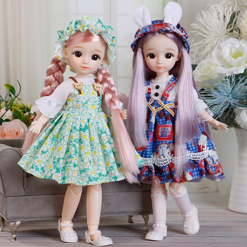 30cm 6-point 12-inch BJD Doll - Princess Playhouse Toy, Perfect Birthday Gift for Girls