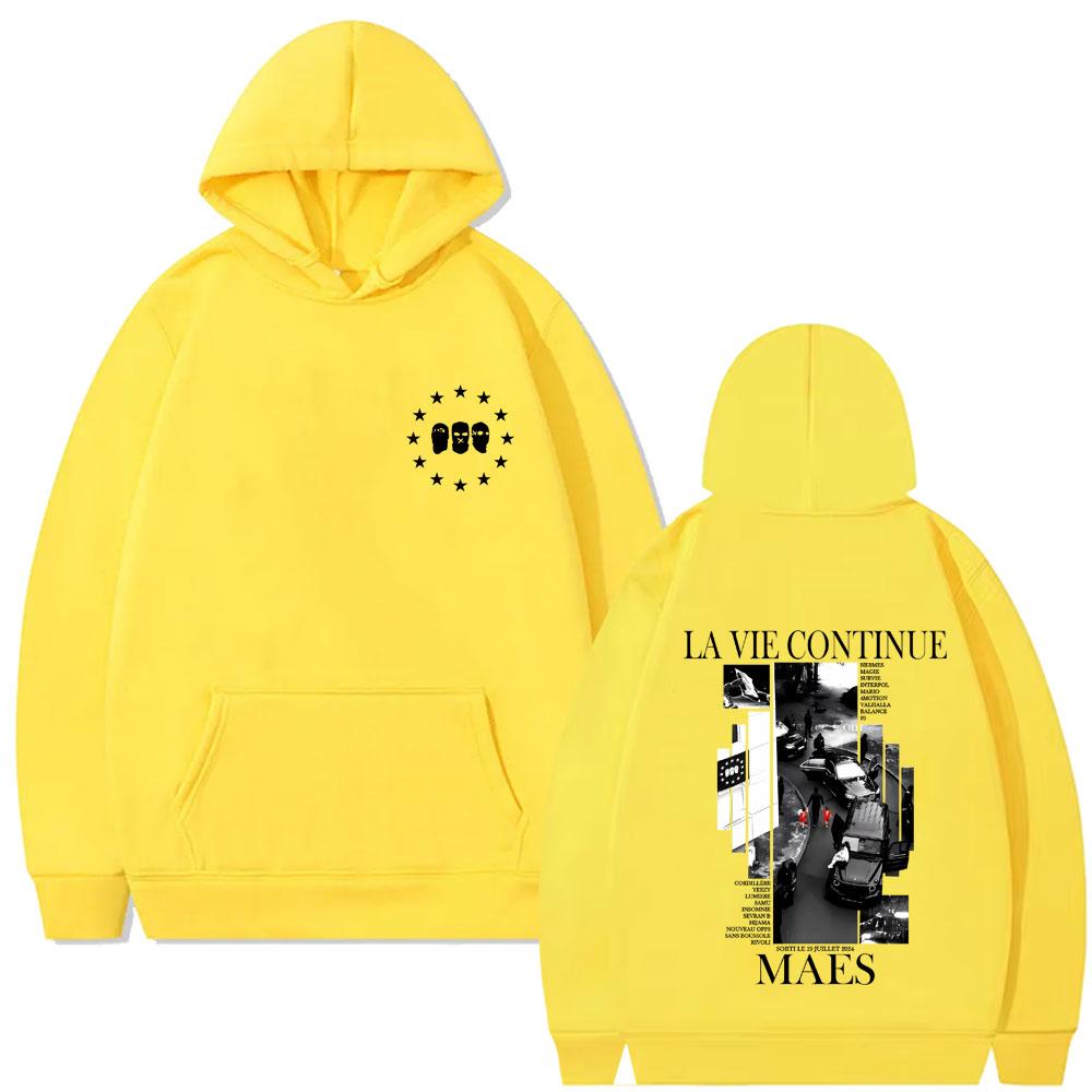 Continue Album Graphic Hoodie Men Women Hip Hop Fashion Pop Music Streetwear Men's Casual Pullover Hoodies