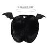Girls Cartoon Demon Wings Shaped Steric Earmuff Warm Plush Winter Earwarmer Ear Protecting Supplies for Girlfriends