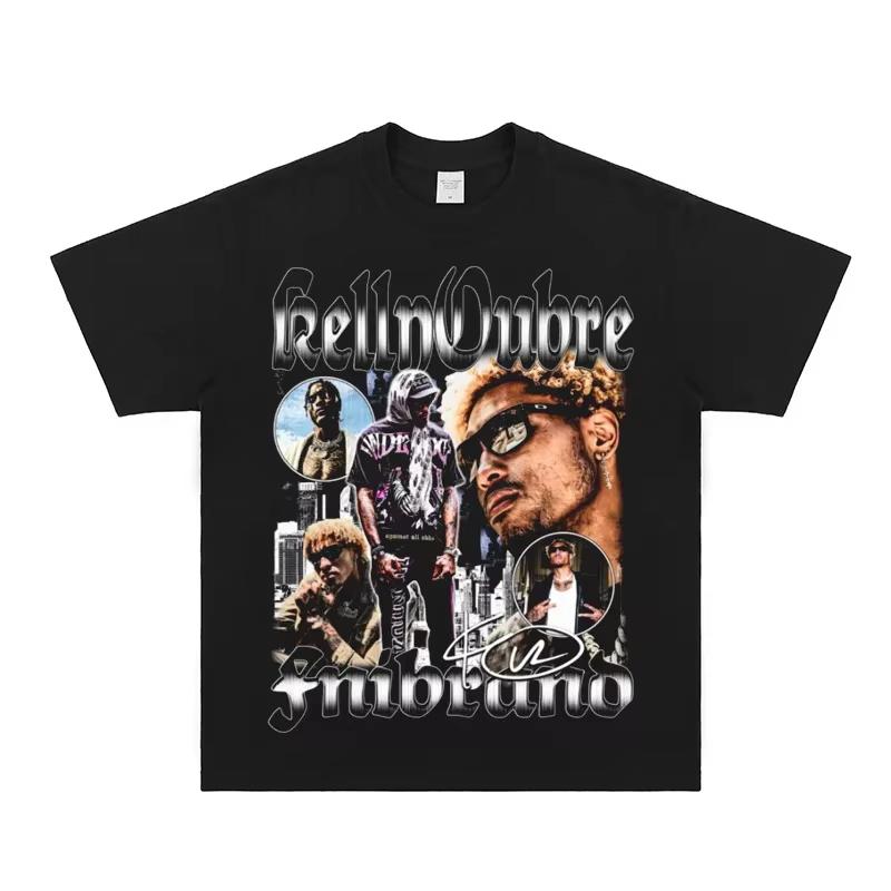

Nick Young Collage T-Shirt Stretch Fabric Quick-Dry Basketball Streetwear Premium Casual Outdoor Daily Fashion Trendy Wear S