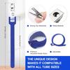 Cpap Tubing Cleaning Brush Set With Soft Hose Ties For Home Use