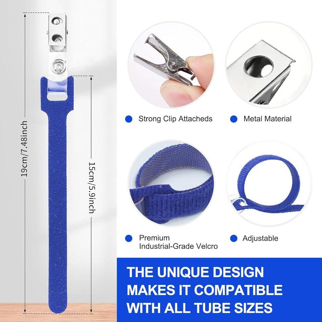 Cpap Tubing Cleaning Brush Set With Soft Hose Ties For Home Use