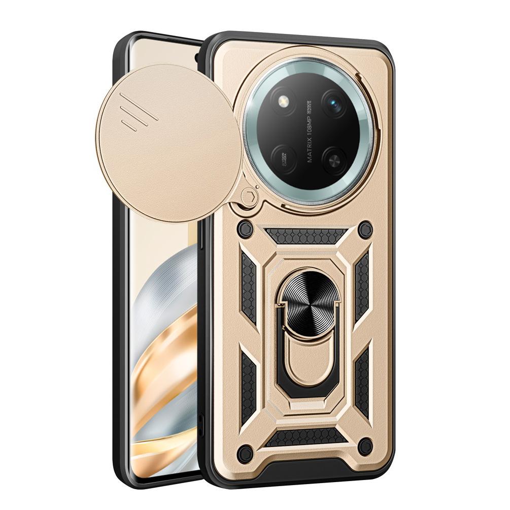 

Защитный чехол для камеры Honor X9C X9c Smart X9B X9A X9 X60 Pro Honor Magic 7 Lite 6 Pro 5 Lite Armor Hybrid Ring Back Cover Honor X9c золотой