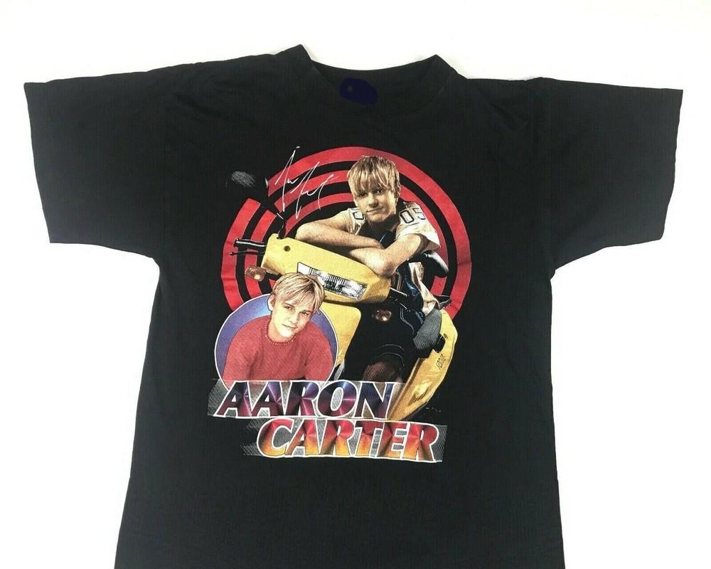 Aaron Carter Winter Party Tour Short Sleeve Adult T-Shirt Unisex T-Shirt XXXXL