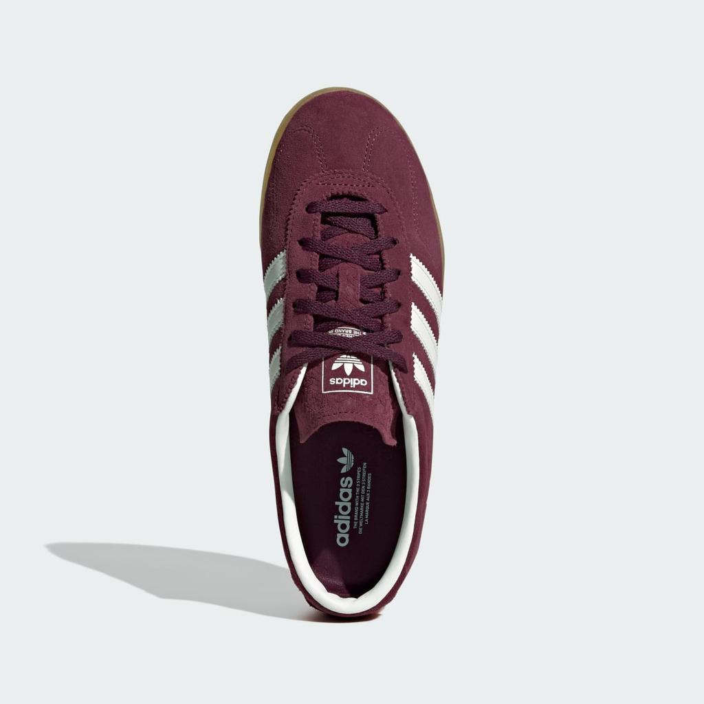 adidas GAZELLE LO PRO SHOES IH6940 Unisex Originals Sneakers Maroon / Core White / Gum