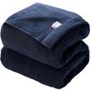 Tramparan Towel Imabari Made In 140 X 190 Indigo Blue Blanket, Towel, Japan, Approx. Cm, Couverture, Single, Relax, 100% Cotton,