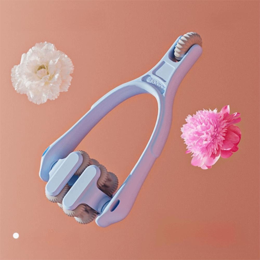 Dual Rollers Dual-Row Roller Rotatable Finger Massage Tool Creative Gift Finger Joints Massager