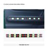 For Mini Cooper F66 F67 2024 2025 Car Door Armrest Decorative Leather Stickers Interior Protection Sticker Car Accessories