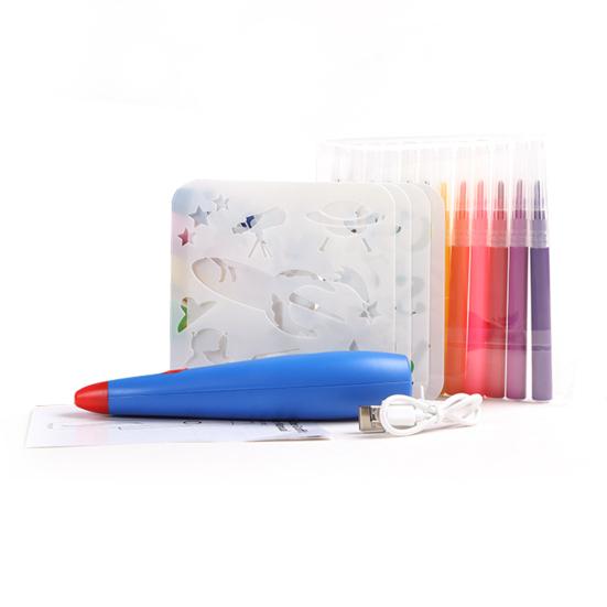 Elektrisk spraypenn Airbrush Sett USB Oppladbar Ergonomisk design Komfortabelt grep Vaskbar spraymalingspenn