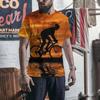 2025 Trendy T-shirt 3D Printing Mountain Bike Fashion Clothing Men's And Women's Casual Summer Round Neck T-shirt Men's Clothing