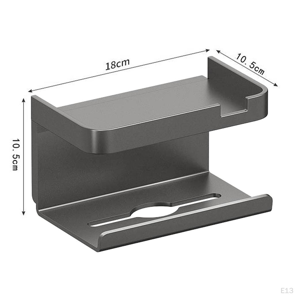 Toilet Paper Dispenser with Phone Rack