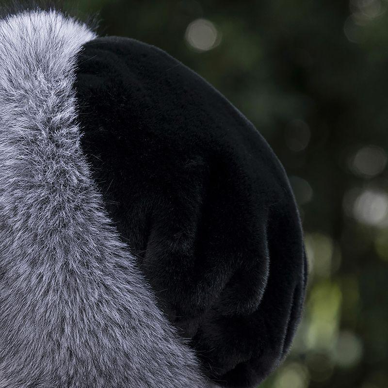 Winter New Warm Hat Scarf Integrated Thickened Cold-proof Windproof Neck Protection Cycling Headhat Fashionable Women's Hat