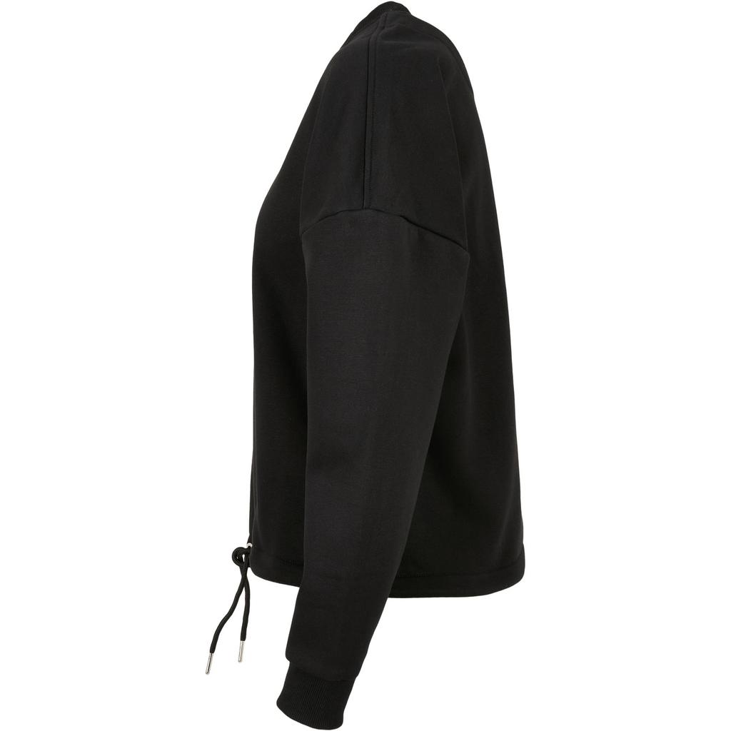 Build Your Brand Womens/Ladies Crew Neck Oversized Hoodie