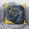 Juste de coussin de canapé bleu, taie d'oreiller, décoration de chambre à coucher, océan, mer, animal