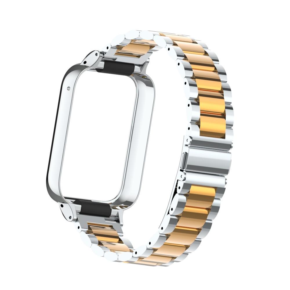 Für Xiaomi Mi Band 8 Pro Edelstahl-Uhrenarmband Metallarmband Gehäuse Schutzhülle für mi band 8 pro Armband Schutzabdeckung Rahmen