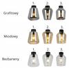 MODERN ELEGANT HANGING LAMP GLASS SHADE