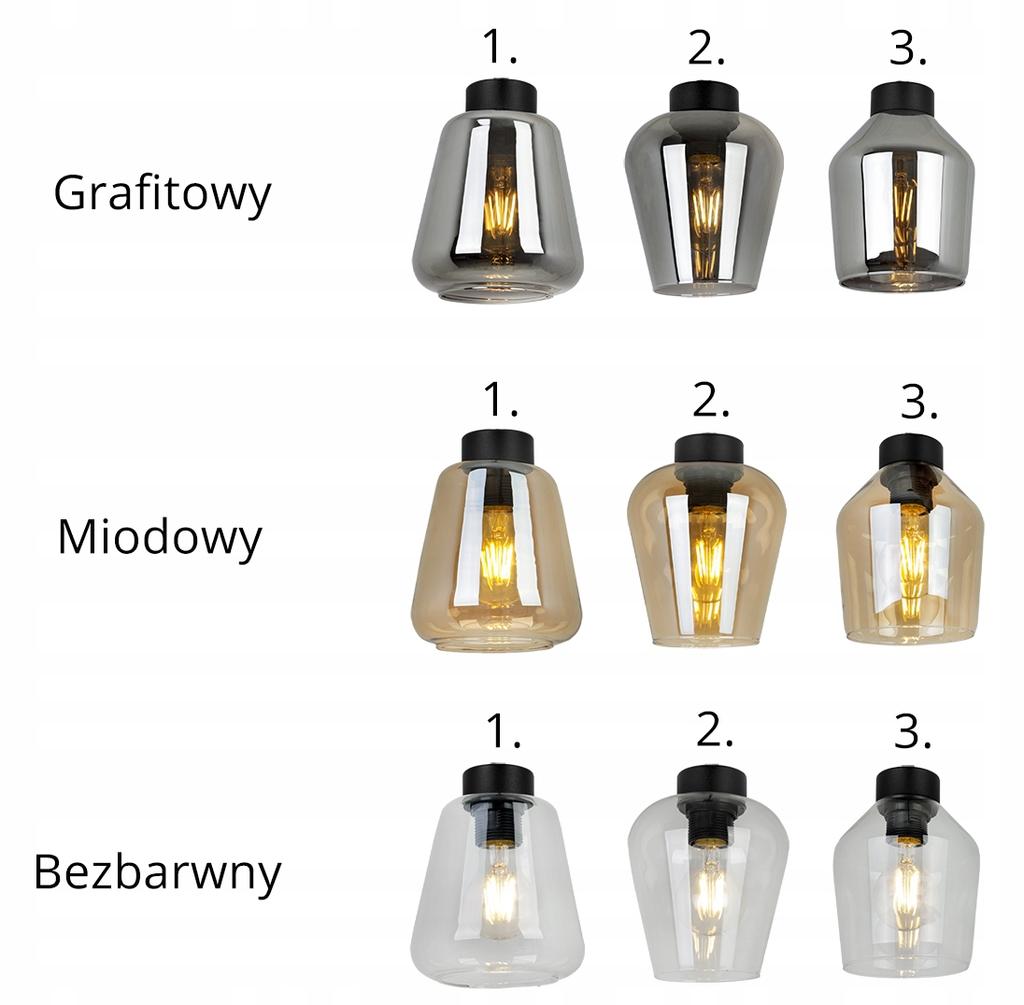 MODERN ELEGANT HANGING LAMP GLASS SHADE