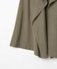 Milo Woman Asymmetric Banding Skirt [Khaki]
