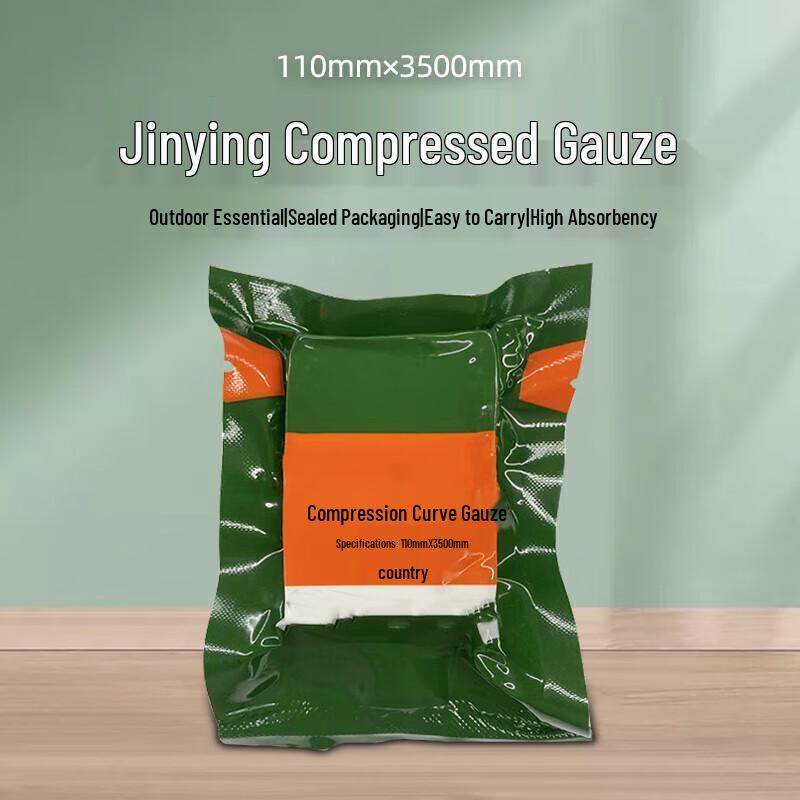 Emergency Compression Hemostatic Gauze