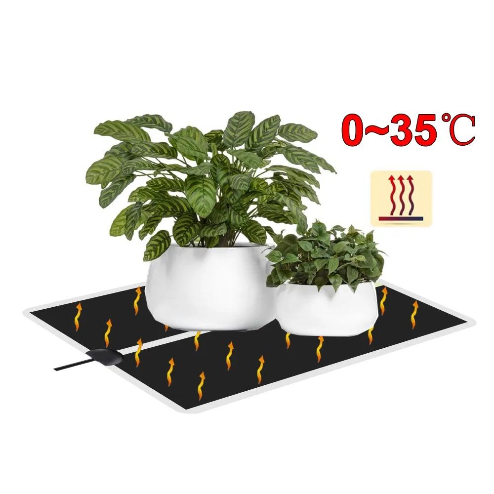 5~28W Seedling Heat Mat Plant Seed 220V~240V Pet Winter Heating Mat with Temperature Controller Anti-cold