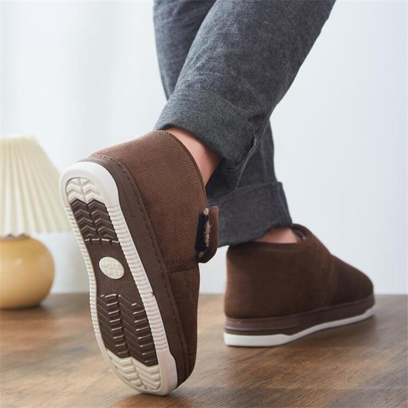 Winter Thick Plush Slippers Women Men Home Warm Women Shoes Indoor Outdoor Wear Cotton Shoes Unisex Slippers Footwear