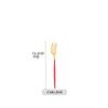 1pcs Dinnerware Mirror Stainless Steel Cutlery Set Red Gold Flatware Set Dessert Knife Spoons Forks Silverware Kitchen Tableware Set