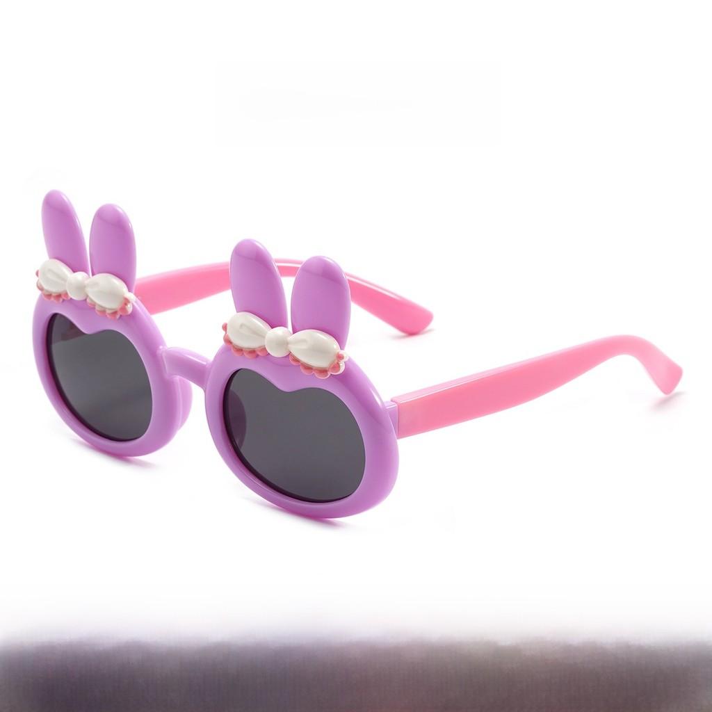 

Uv400 Polarized Kids Sunglasses With Fullframe Tpee Frame For Outdoor Play And Travel фиолетовый