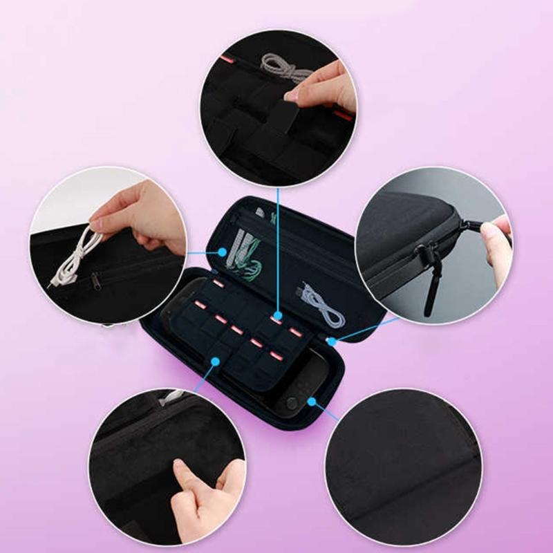 Console Storage Case Shock Resistant Shell Large Capacity Game Card Holder Compact Portable Design Bag For NS2