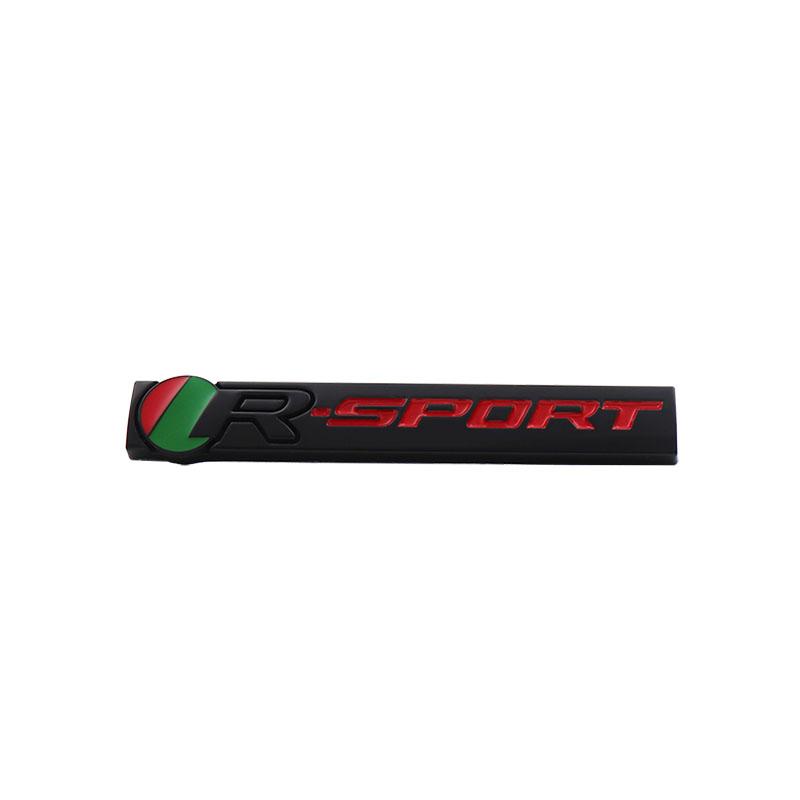 Car Styling R Sport for R-Sport Accessories Car Fender Side Trunk Nameplate Decal Emblem Badge Sticker